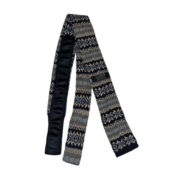 Cashmere & Lana Men’s Blue & Gray Necktie - Picture 2 of 6